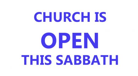 Church is OPEN, Come Worship with Us